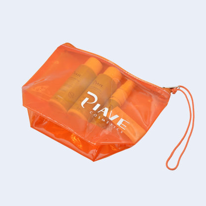 Mini Kit HydraNutri Travel Salmão: Shampoo, Máscara e Leave-in