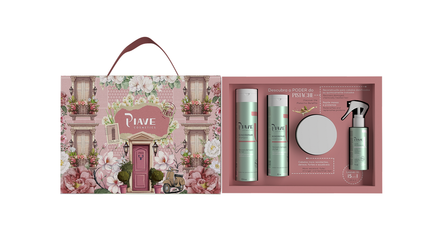 Gift Box Eleganza com Kit BondRepair Completo