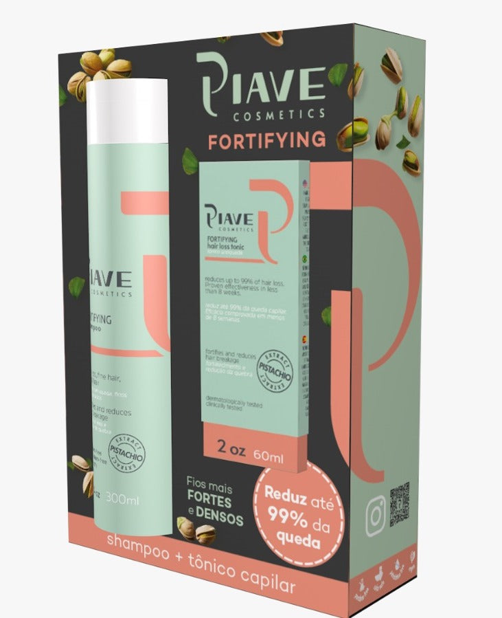 Kit Fortifying Shampoo + Tônico Antiqueda
